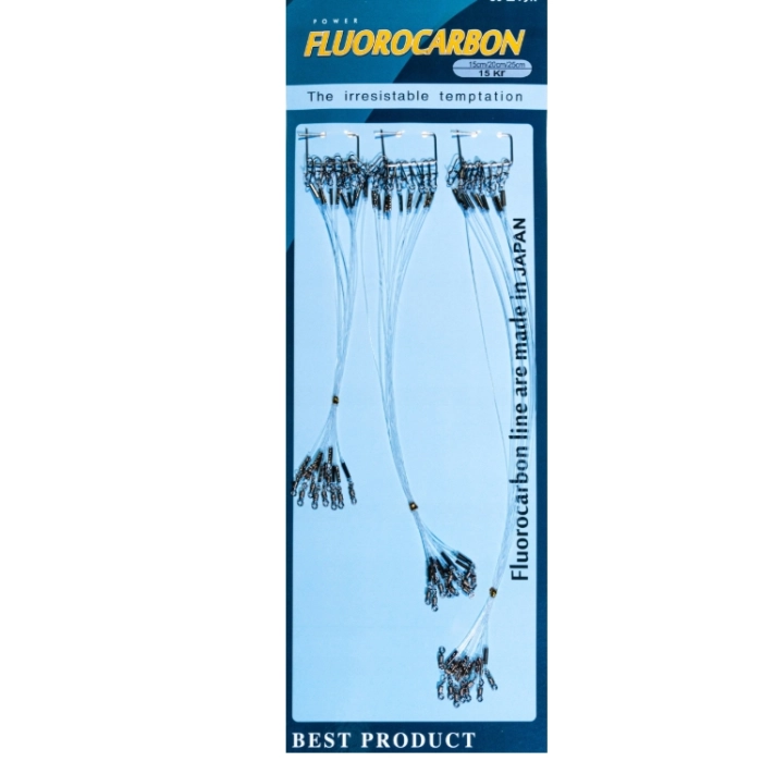 PRZYPONY FLUOCARBONOWE NA TABLICY 30SZT